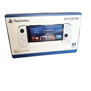 PlayStation Backbone One Controller– iPhone (Lightning) White Brand New in Box